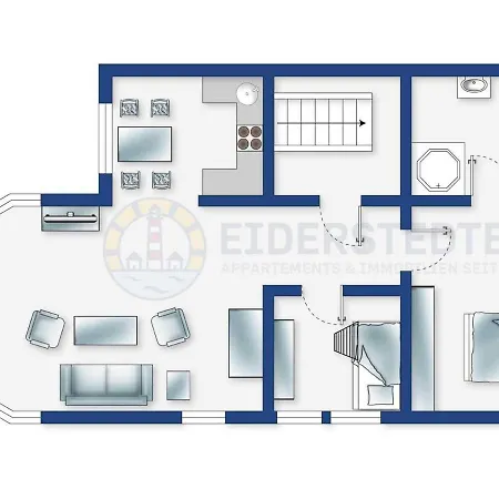 Wohnung-og-links-id-151 Apartment Sankt Peter-Ording