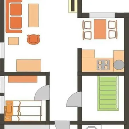 Διαμέρισμα Og Links Id 151 Sankt Peter-Ording